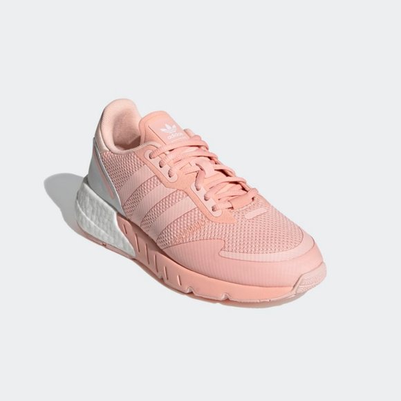 adidas Womens ZX 1K Boost Running, H69038 Pink White Fitness Jogging Training - Picture 14 of 16